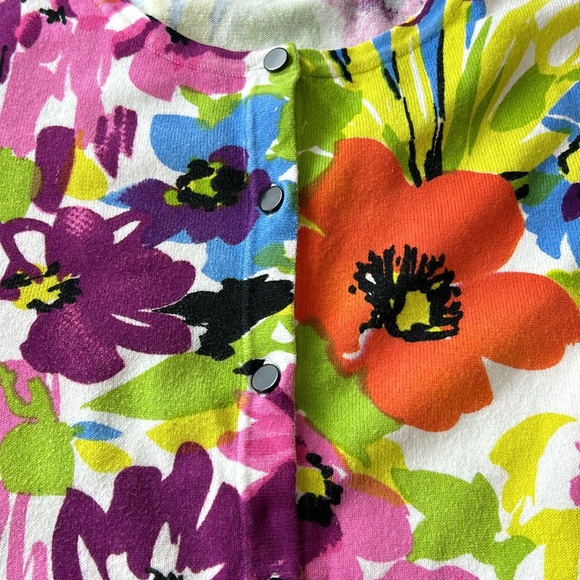 Cable & Gauge floral button up top M - Picture 6 of 14